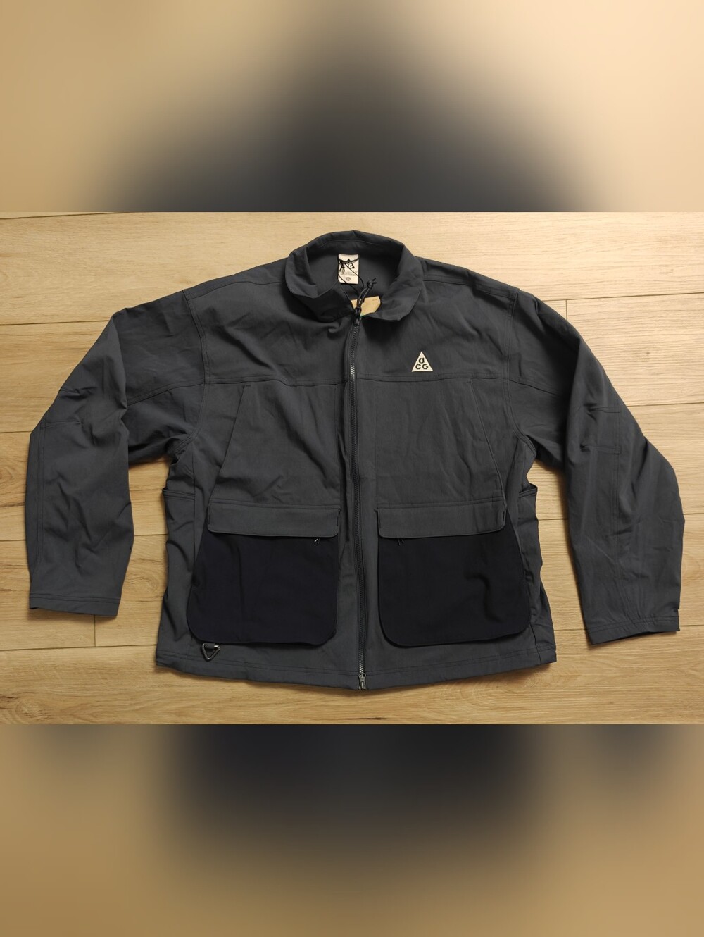 Nike ACG Smith Summit UV Jacket Men's XL Thunder Blue Full Zip
